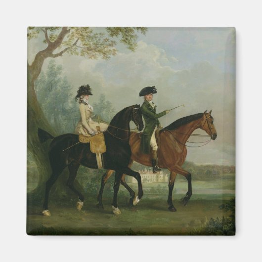 Aimant Son Honneur. Marcia Pitt Riding avec son frère, le (Devant)