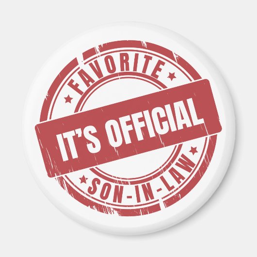 Aimant Son Officiel Est Le Fils Préféré En Droit (Devant)