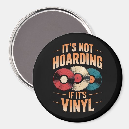 Aimant Son pas de thésaurisation si son vinyle (Recto/Verso)