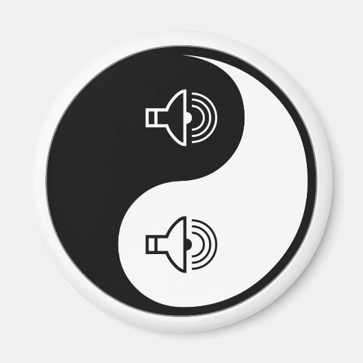 Aimant Son Yin Yang (Devant)