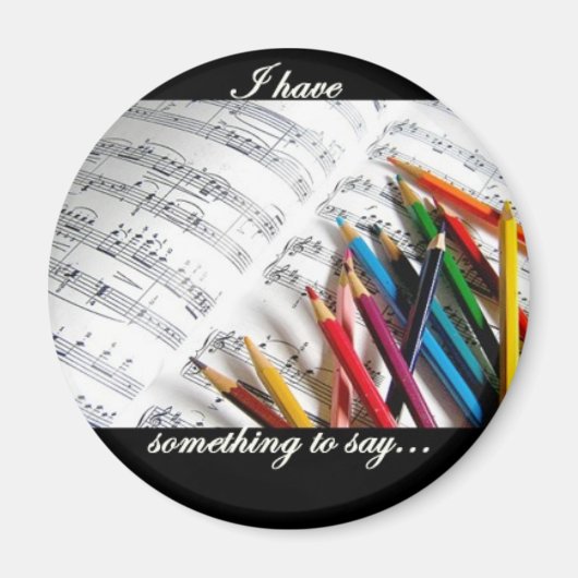 Aimant Songwriter - J'ai quelque chose à dire (Devant)