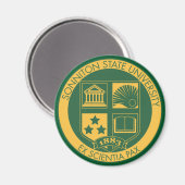 Aimant Sonniton State University - Couleur (Recto/Verso)