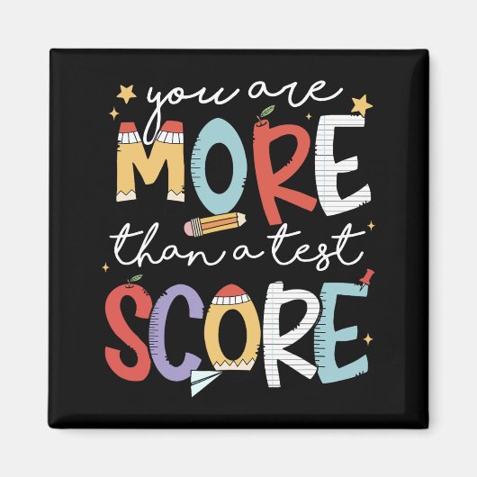 Aimant Sont Plus Qu'Un Test Score Test Day Staar Test (Devant)