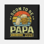 Aimant Soon To Be Papa 2026 Expecting Baby Promoted To Fa (Devant)