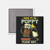 Aimant Soon To Be Ppy Est 2025 Pregnancy Announcement L (Recto/Verso)