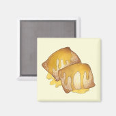 Aimant Sopaipilla Sopapilla Cachanga Sopaipa Pâtisserie f (Recto/Verso)