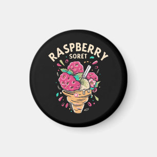 Aimant Sorbet de framboise 
