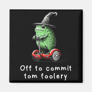 Aimant Sorcier Grenouille Fantaisiste Part Pour Commettre