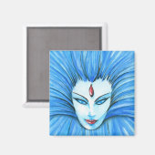 Aimant Sorcière bleue (Recto/Verso)