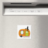 Aimant Sorcières avec hitch Halloween remorque rv camper (In Situ (Lave-vaisselle))