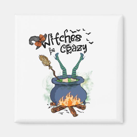 Aimant Sorcières fous (Devant)