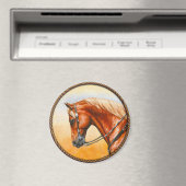 Aimant Sorrel Ouest Plaisir Quarter Cheval (In Situ (Lave-vaisselle))