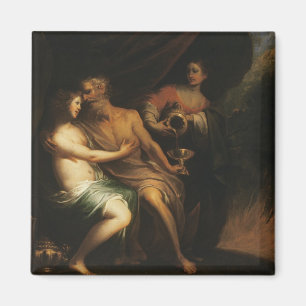 Aimant Sort et ses filles (huile sur la toile) 3