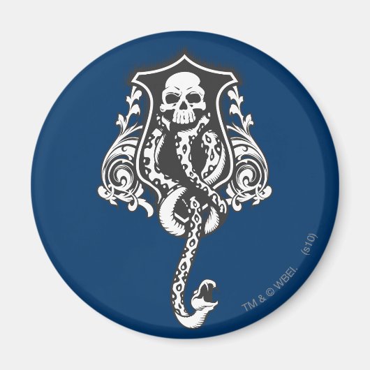 Aimant Sort Harry Potter | Marque noire (Devant)