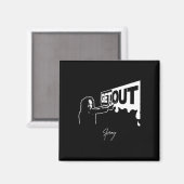Aimant Sortez...287 Sticker (Recto/Verso)