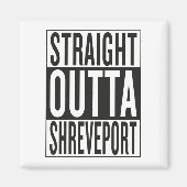 Aimant sortie directe de Shreveport (Devant)