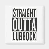 Aimant sortie Lubbock (Devant)