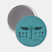 Aimant Sortilège Harry Potter | Clés Volantes (Recto/Verso)