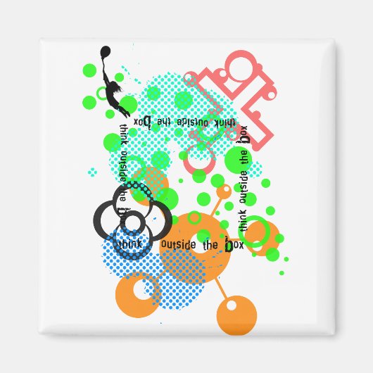 Aimant sortir de la boîte (Devant)