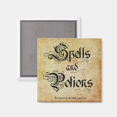 Aimant Sorts et Potions  (Recto/Verso)
