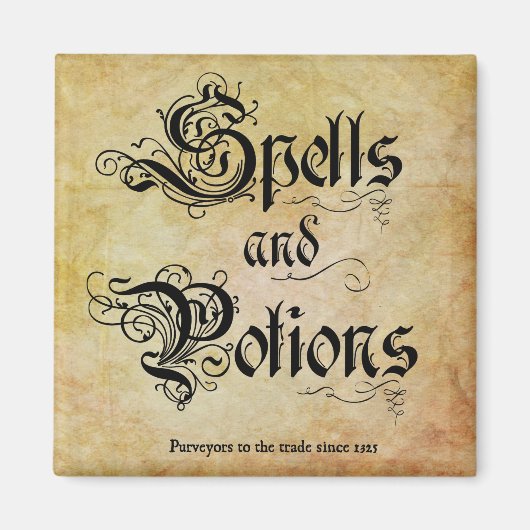 Aimant Sorts et Potions  (Devant)