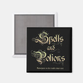 Aimant Sorts et Potions (Recto/Verso)