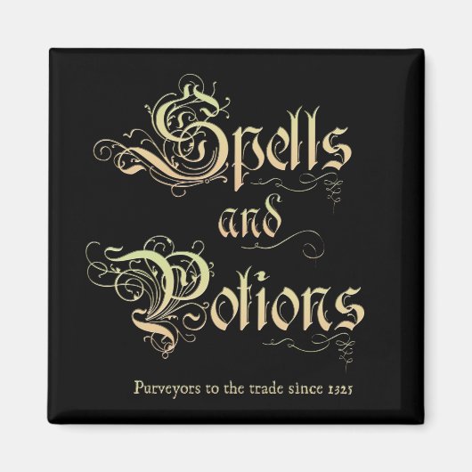 Aimant Sorts et Potions (Devant)