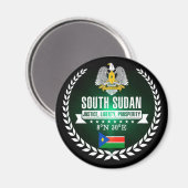 Aimant Soudan du Sud (Recto/Verso)
