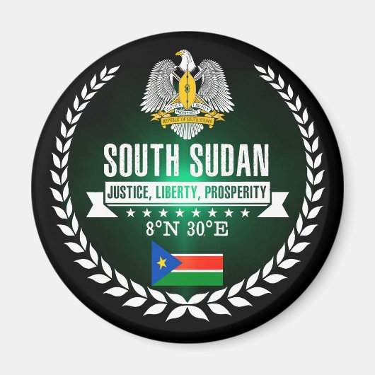 Aimant Soudan du Sud (Devant)