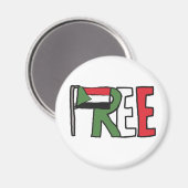 Aimant Soudan libre (Recto/Verso)