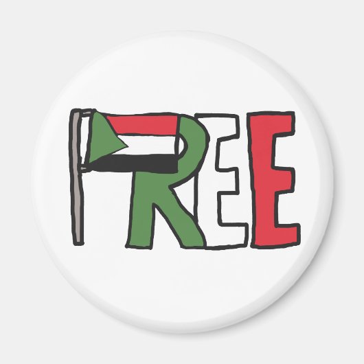 Aimant Soudan libre (Devant)