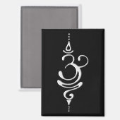 Aimant Souffle d'argent  (Recto/Verso)