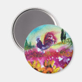 AIMANT SOUFFLE ET ROOSTER NOIR (Recto/Verso)