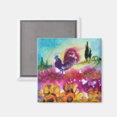 AIMANT SOUFFLE ET ROOSTER NOIR (Recto/Verso)