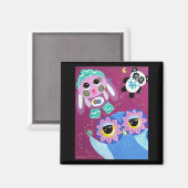 Aimant Souhaite Sur Une Étoile (Recto/Verso)