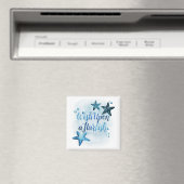 Aimant Souhaitez-vous une étoile de mer (In Situ (Lave-vaisselle))