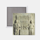 Aimant Soulagement représentant un magasin de couverts (Recto/Verso)