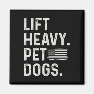 Aimant Soulever des chiens de compagnie lourds musculatio