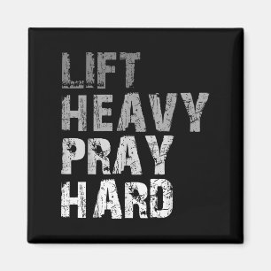 Aimant Soulever Lourd Priez Dur Motivation Exercice Faith