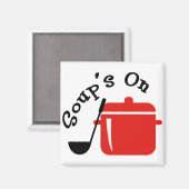 Aimant Soupe allumée (Recto/Verso)