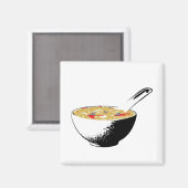 Aimant soupe d'ailerons de requin (Recto/Verso)