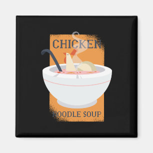 Aimant Soupe de nouilles de poulet