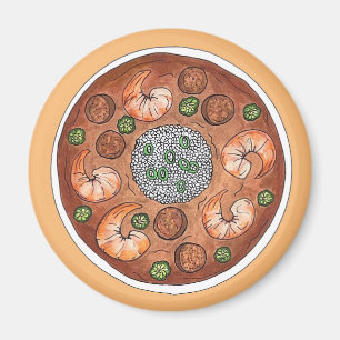 Aimant Soupe Gumbo Louisiane LA New Orleans NOLA Food