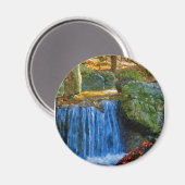 Aimant Source d'eau bleue (Recto/Verso)
