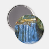 Aimant Source d'eau bleue (Recto/Verso)