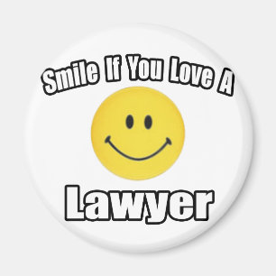 Aimant Souriez...Aimez un avocat