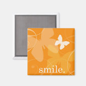 Aimant souriez. -Magnet (Recto/Verso)