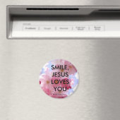 AIMANT SOURIRE, JÉSUS T'AIME, (In Situ (Lave-vaisselle))