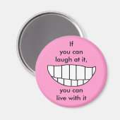 Aimant SOURIRE ! -magnet (Recto/Verso)