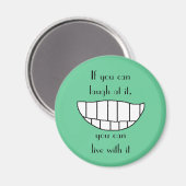 Aimant SOURIRE ! -magnet (Recto/Verso)